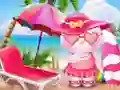 Lojë Hello Kitty Beach Fun në internet