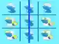 Lojë Smurfs Tic Tac Toe në internet