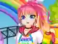 Lojë Kawaii Princess At Comic në internet