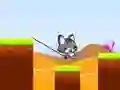 Lojë Swing Cute Cat në internet