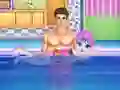 Lojë Baby Taylor Learn Swimming në internet