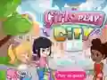 Lojë Girls Play City në internet