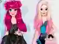 Lojë Princess Iceskates Winter Dress Up në internet