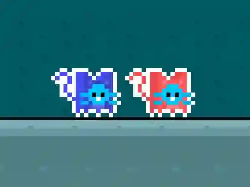Lojë Red and Blue Cats në internet