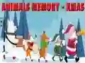 Lojë Animals Memory - Xmas në internet