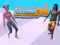 Lojë Streamer Rush në internet