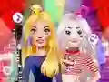 Lojë Princesses Karaoke Night në internet