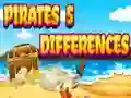 Lojë Pirates 5 differences në internet