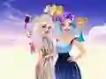 Lojë Fashion Showdown Ellie and Villain Quinn në internet