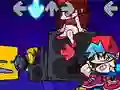 Lojë Friday Night Funkin vs Geometry Dash në internet
