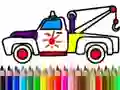 Lojë Back To School: Truck Coloring Book në internet