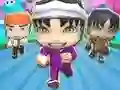 Lojë Chibi Fall Guys Run Knockdown në internet