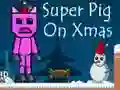 Lojë Super Pig on Xmas në internet