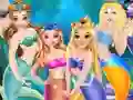 Lojë Princess Mermaid Style Dress Up në internet
