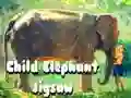 Lojë Child Elephant Jigsaw në internet