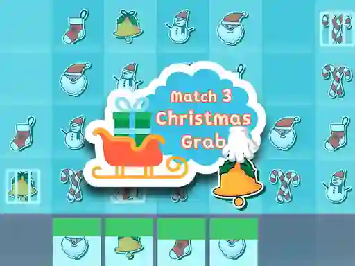 Lojë Christmas Grab Match 3 në internet