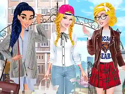 Lojë Princesses: Back to School Collection në internet