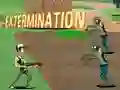 Lojë Extermination Zombies në internet