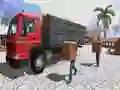 Lojë Asian offroad cargo truck driver në internet