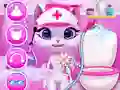 Lojë Kitty Kate Caring Game në internet