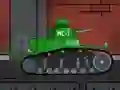 Lojë Tanks 2D: Tank Wars në internet