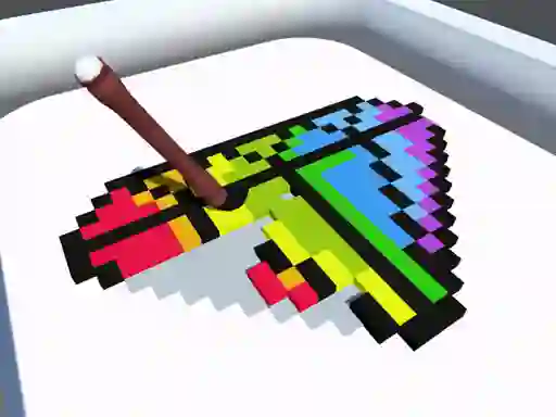 Lojë Fill In 3D në internet