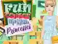 Lojë Fun College Life with Princesses në internet