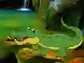 Lojë Crocodile Waterfalls Forest Escape në internet