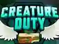 Lojë Creature Duty në internet
