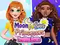 Lojë Moon vs Sun Princess Fashion Battle në internet