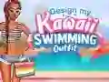 Lojë Design My Kawaii Swimming Outfit në internet