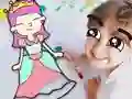 Lojë Coloring Book: Prince And Princess në internet