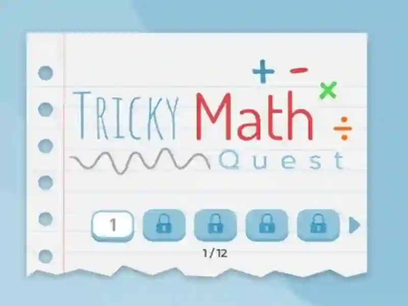 Lojë Tricky Math Quest në internet
