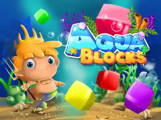 Lojë Aqua blocks në internet