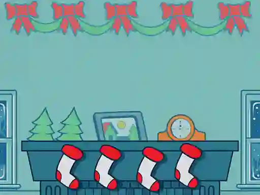 Lojë Christmas Stockings Memory në internet