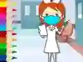 Lojë Coloring Book: Doctor në internet