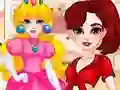 Lojë Cosplay Gamer Girls në internet