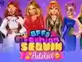Lojë BFFs Fashion Sequin Addict në internet