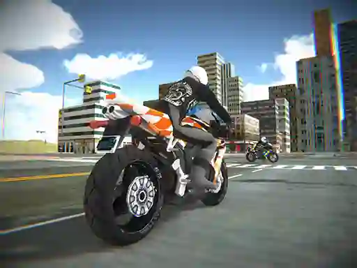 Lojë City Police Bike Simulator në internet