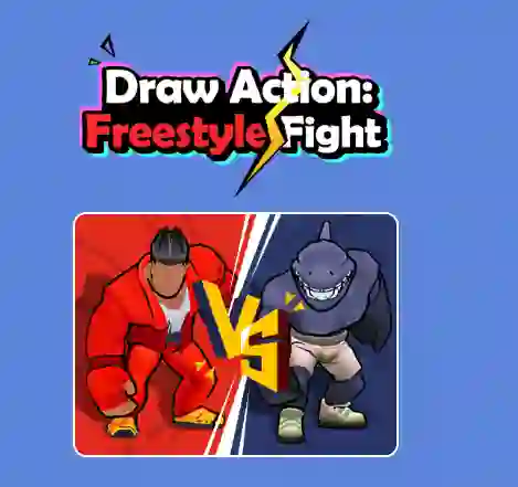 Lojë Draw Action: Freestyle Fight në internet