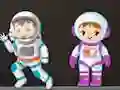 Lojë Galactic Quest-Find Astronaut Glenn në internet