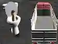 Lojë Truck Simulator Carry Skibidi toilet në internet