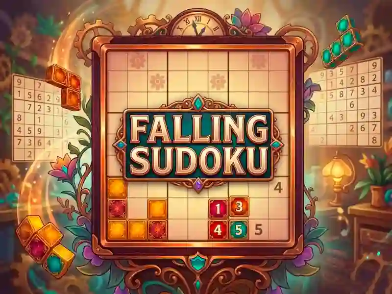 Lojë Falling Sudoku në internet