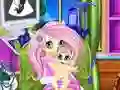 Lojë Pony Fluttershy Baby Birth në internet