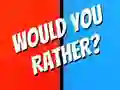 Lojë Would You Rather? në internet