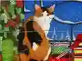 Lojë Jigsaw Puzzle: Christmas Cat në internet