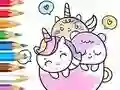 Lojë Coloring Book: A Cup Of Unicorn në internet