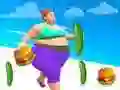 Lojë Muscle Girl Calorie Run në internet