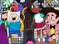 Lojë Friday Night Funkin'  Roastin' on a Cartoon Friday në internet