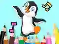 Lojë Coloring Book: Dancing Penguin në internet